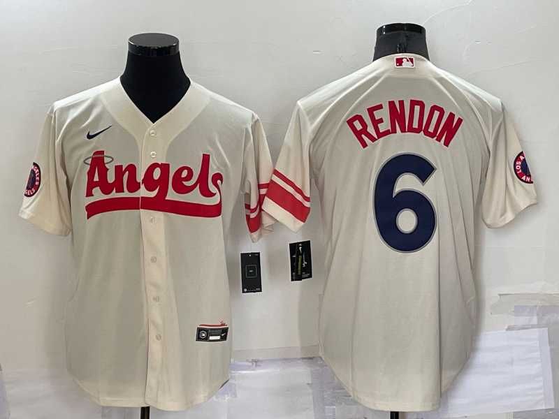 Angels 6 Anthony Rendon Cream Nike 2022 City Connect Cool Base Jersey,We sell and wholesale Angels 6 Anthony Rendon Cream Nike 2022 City Connect Cool Base Jersey on line form chian!